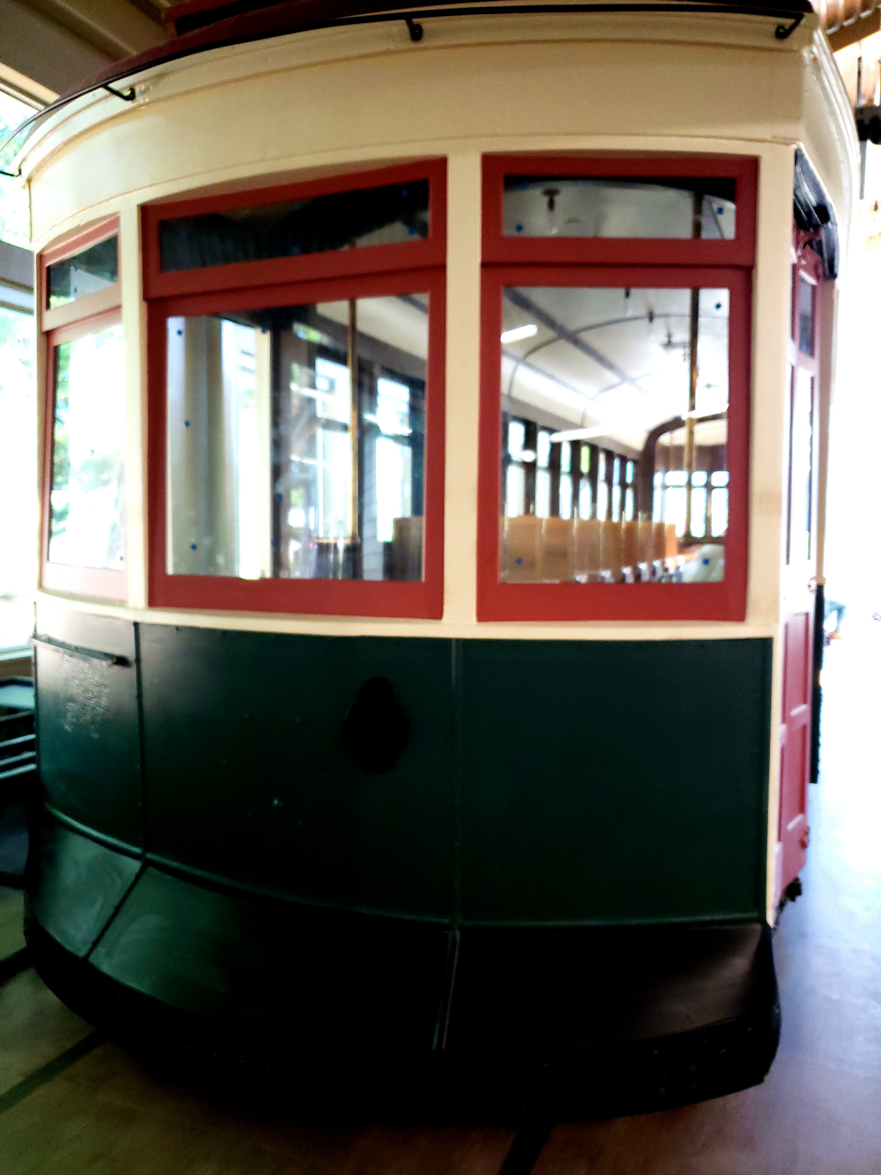 Trolley Car #150 is housed in the Myersville Branch.