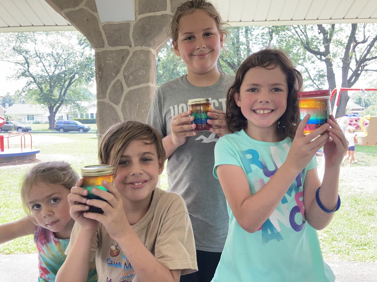 Rainbows in a Jar