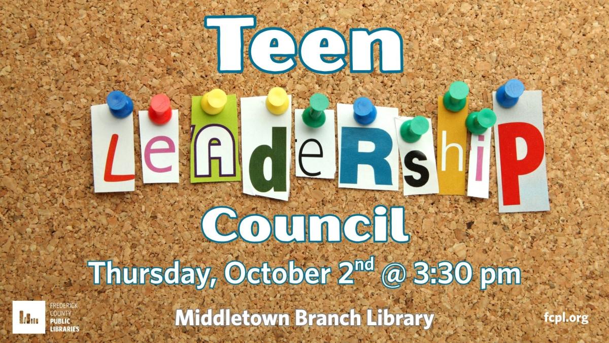 Teen Leadership Council Descriptive Flier