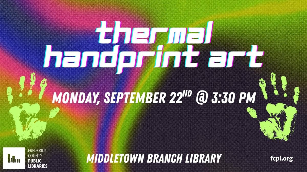 Thermal Handprint Art Flier